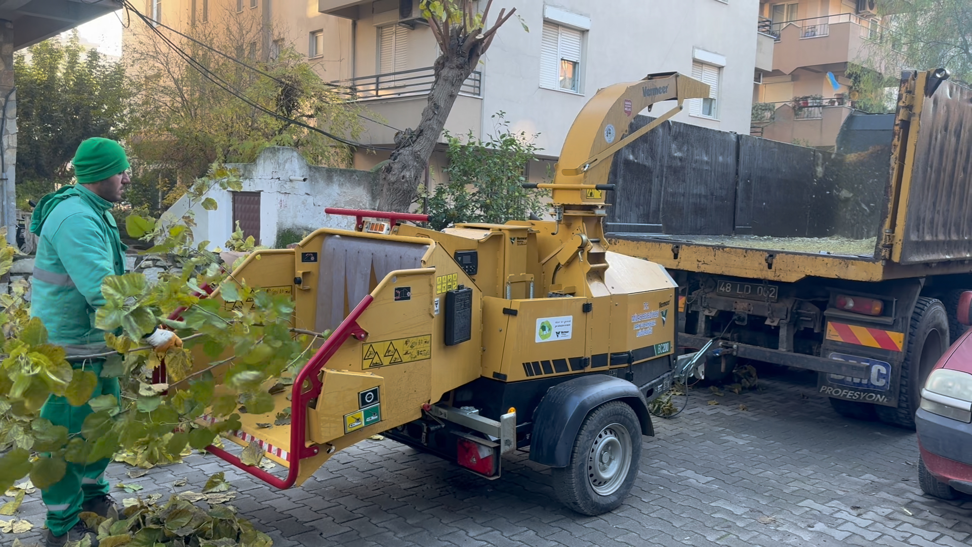 DAL ÖĞÜTME MAKİNESİ HİZMET VERMEYE BAŞLADI