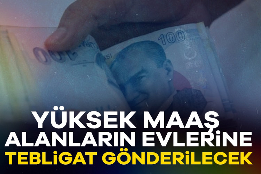 GİB’den Yüksek maaşları belirtmeyenlere ceza yolda