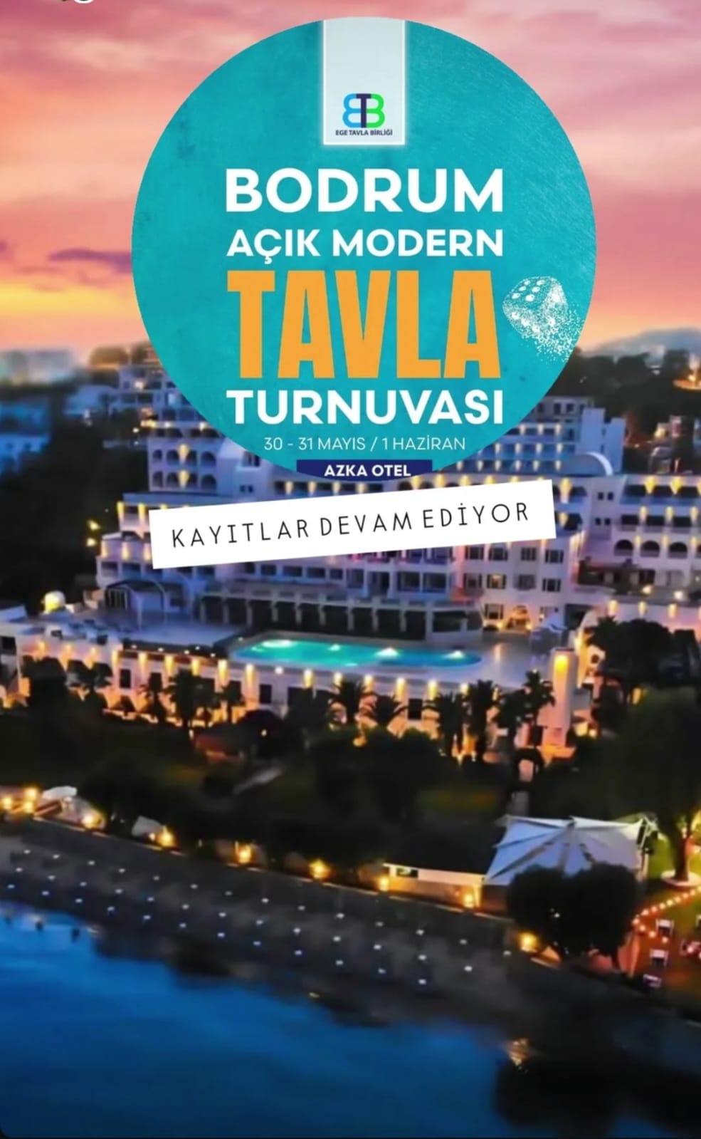 TAVLACILAR BODRUM’DA BULUŞUYOR