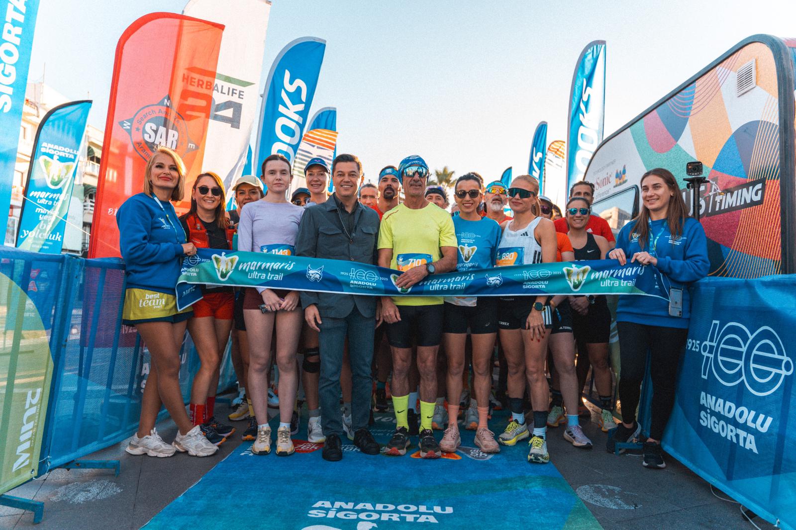 Anadolu Sigorta Marmaris Ultra Trail başladı