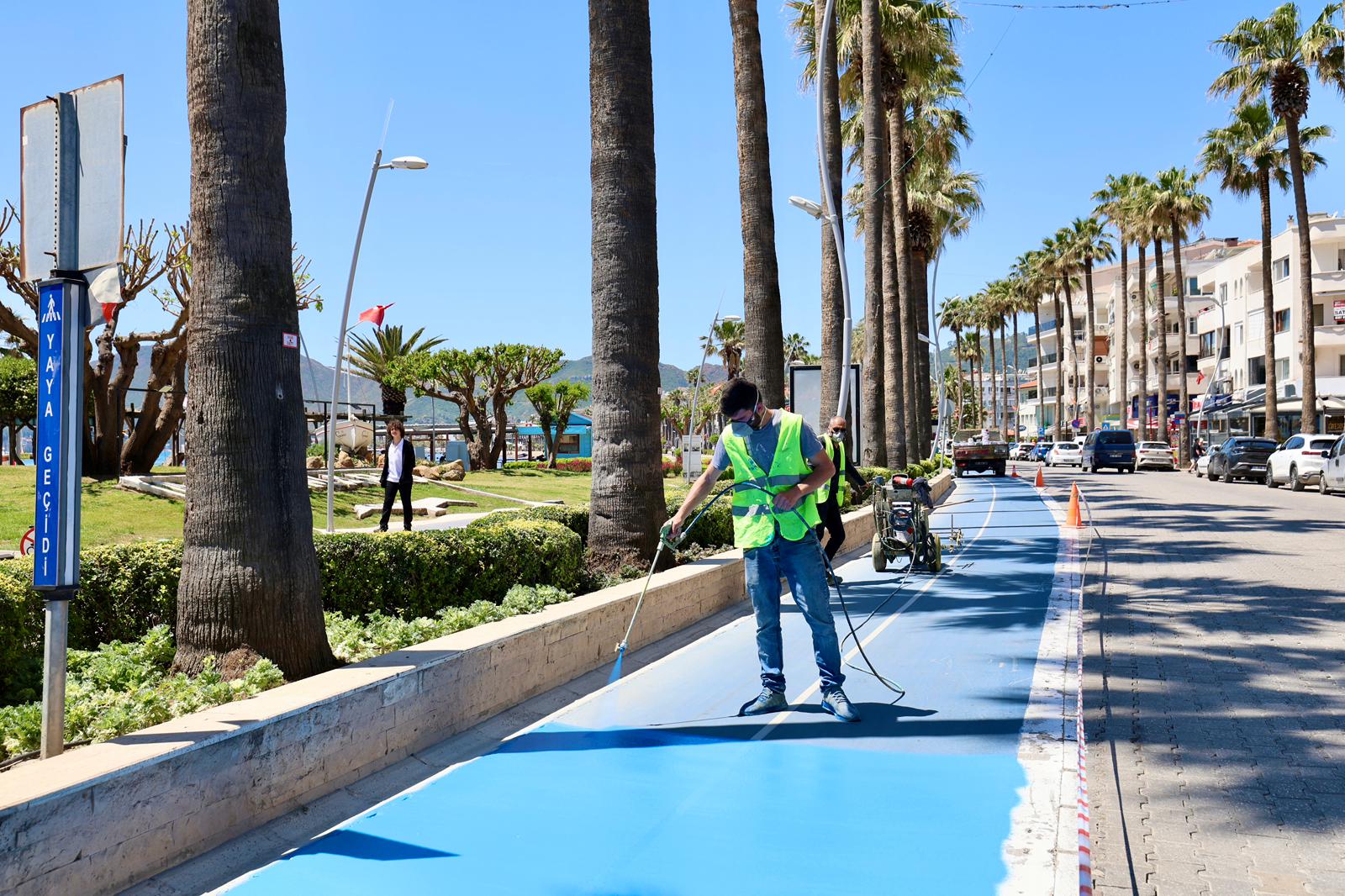 Marmaris’in Bisiklet Yolları Sezona ‘Taze Bir Nefesle’ Merhaba Diyor