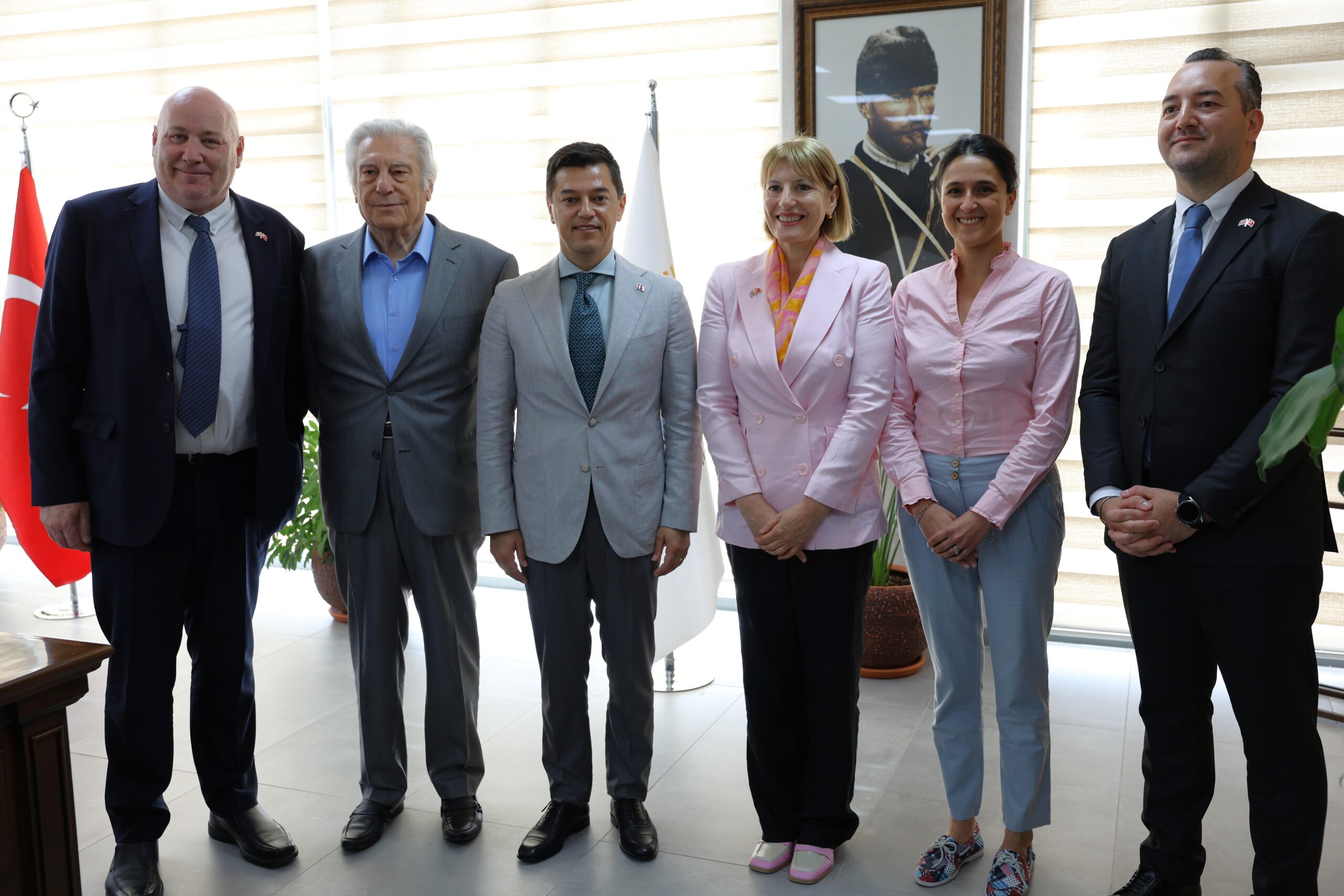 İngiliz heyet Marmaris’te