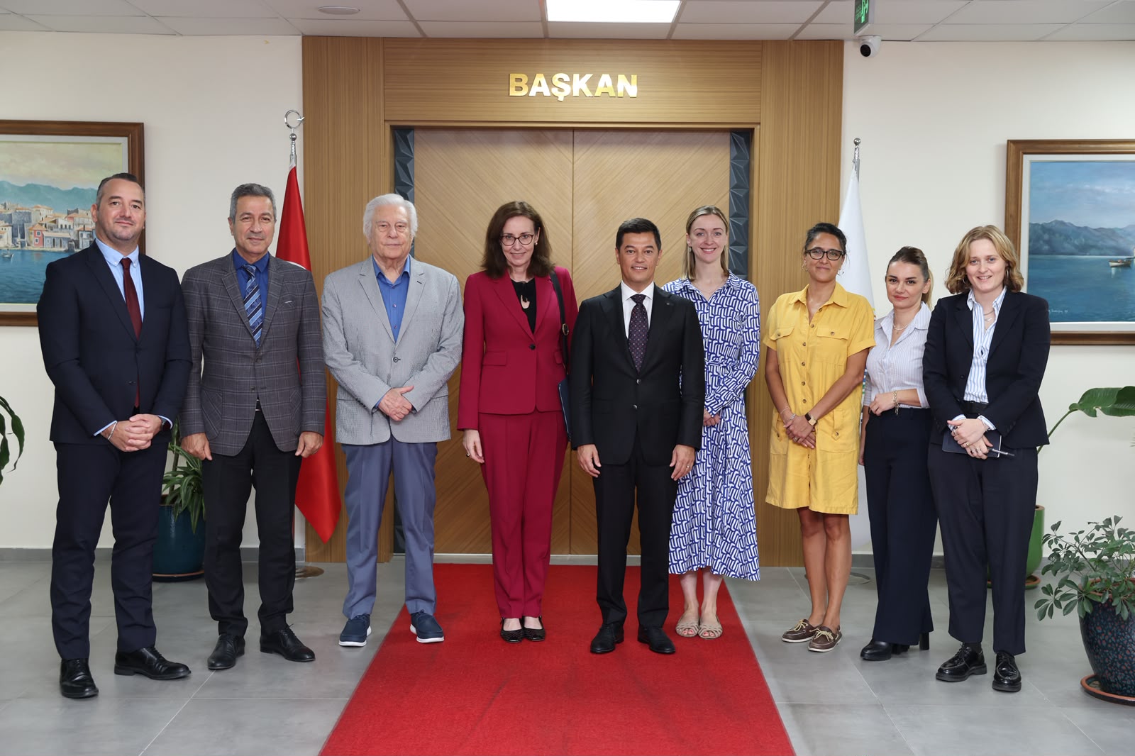 İngiltere Büyükelçisi Anderson’dan Marmaris Belediyesi’ne Ziyaret