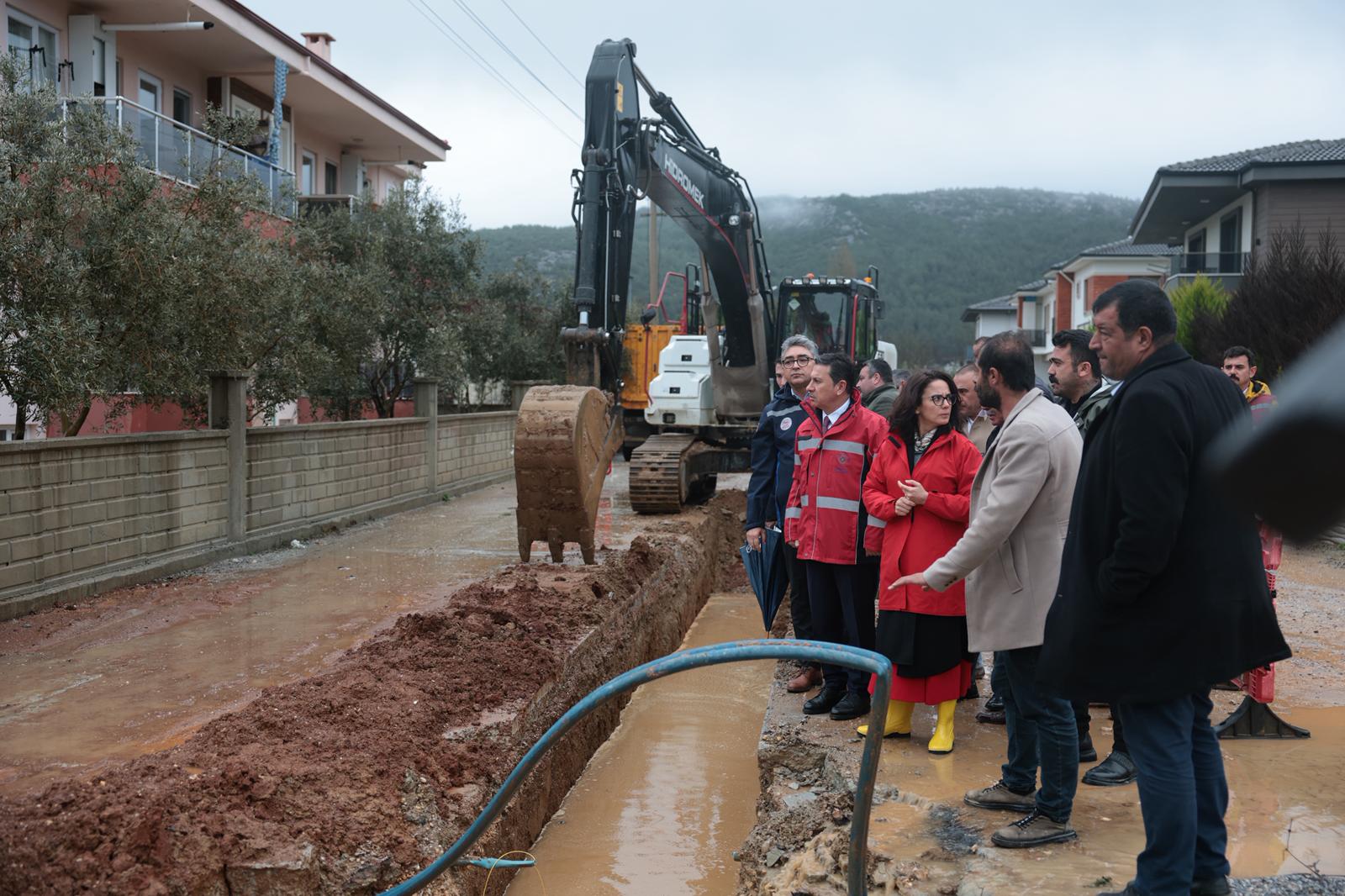 Muğla Başkanı Ahmet Aras 502 milyonluk yatırımı inceledi