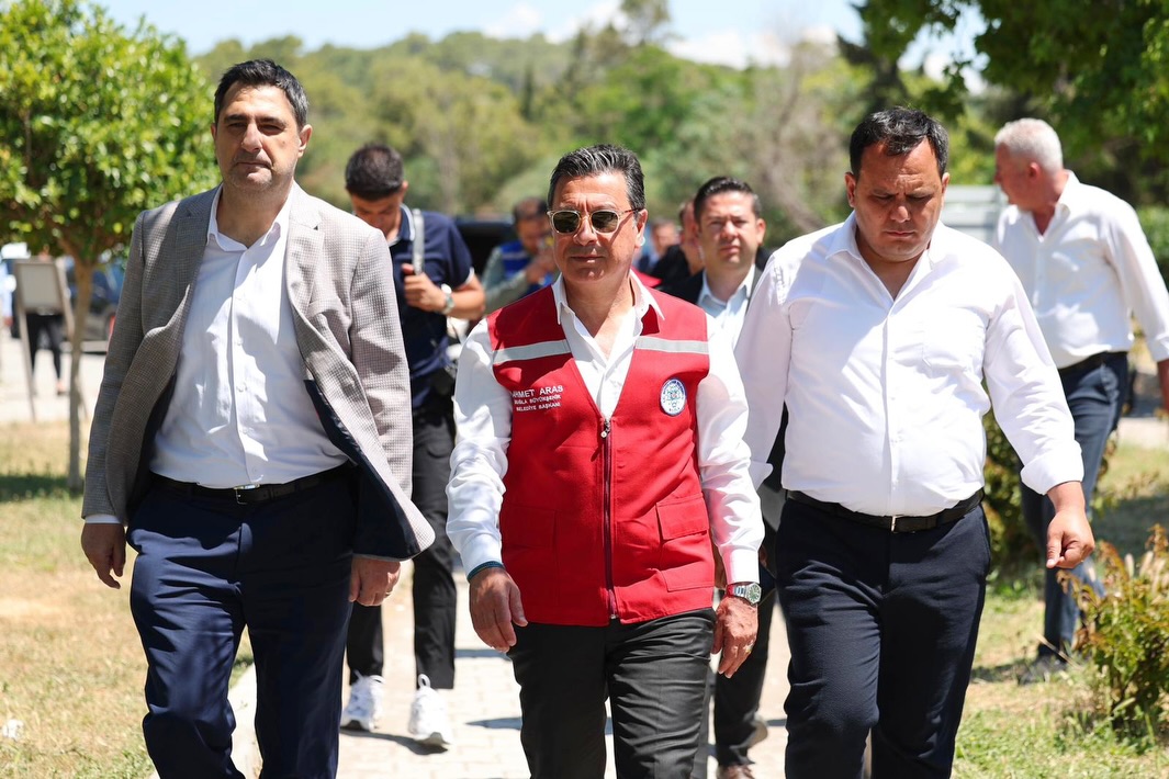 Muğla Başkanı Ahmet Aras Yatırımları Yerinde İnceledi