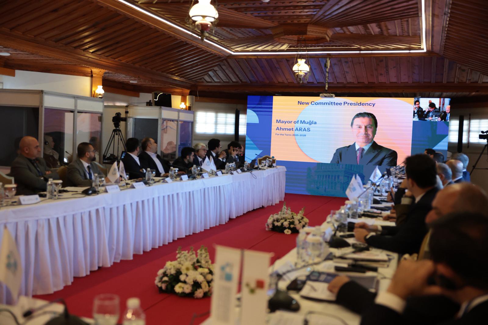 Başkan Aras’ın Ev Sahipliğinde UCLG-MEWA Kültür ve Turizm Komitesi Toplantısı Muğla’da Gerçekleştirildi