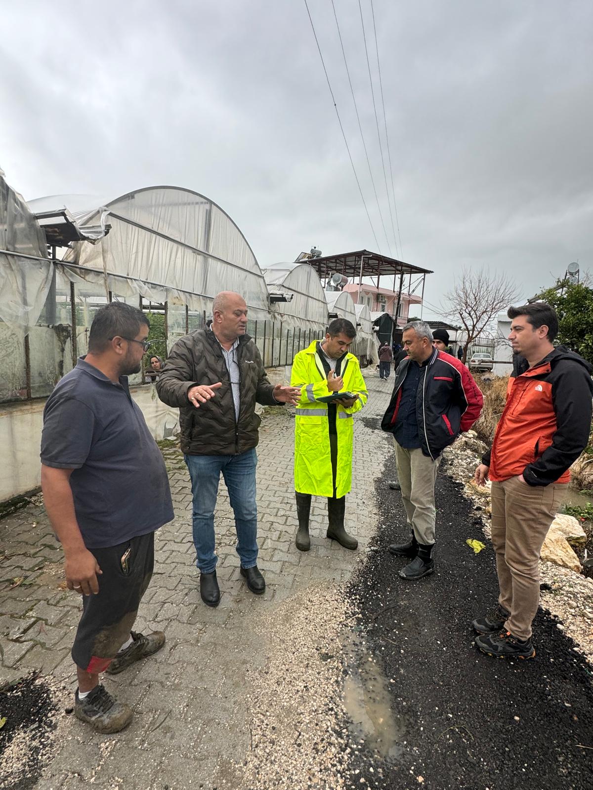 Seydikemer Kumluova’da Yaşanan Afet Sonrası İnceleme