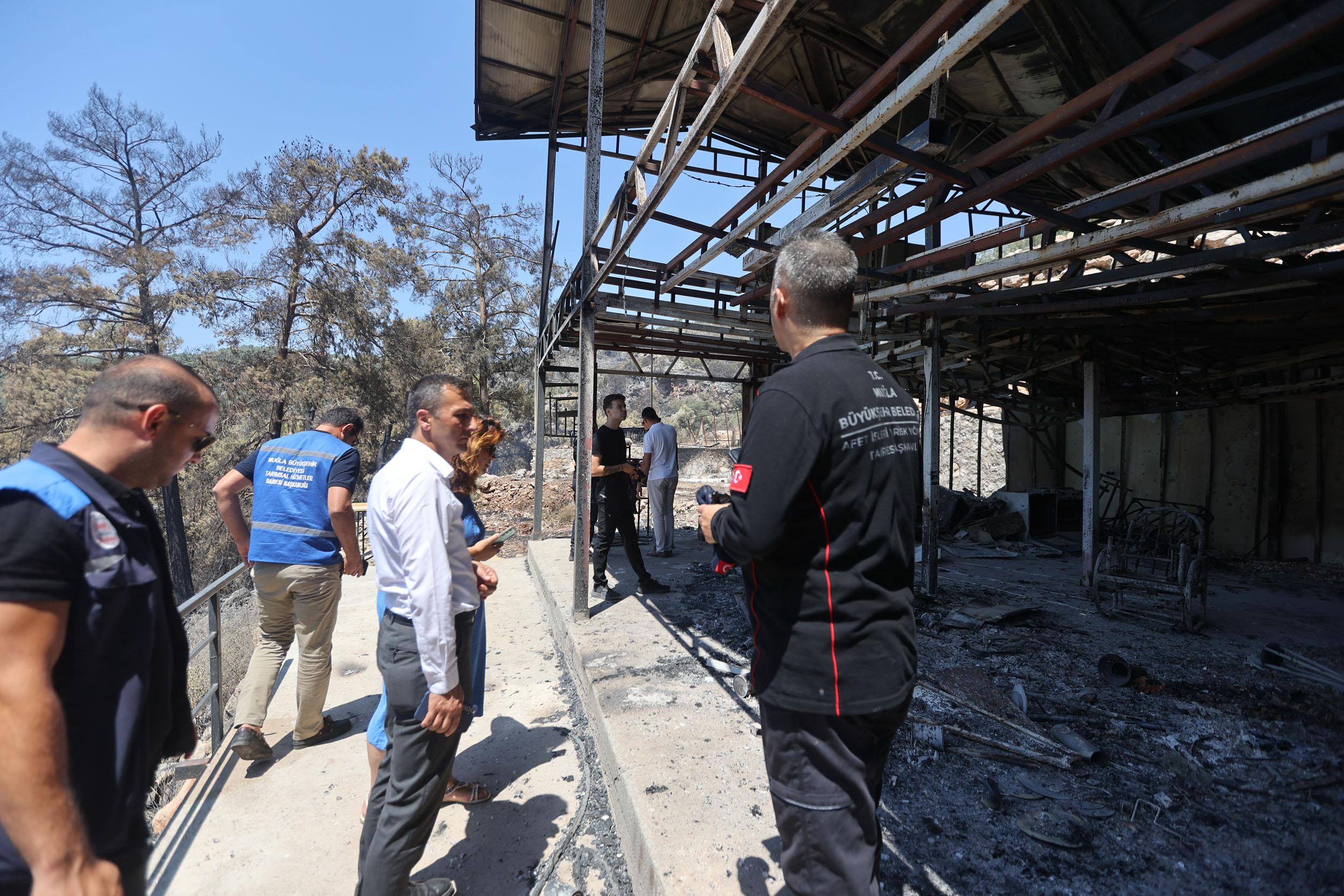 Yangın Bölgesinde Kapsamlı Hasar Tespiti