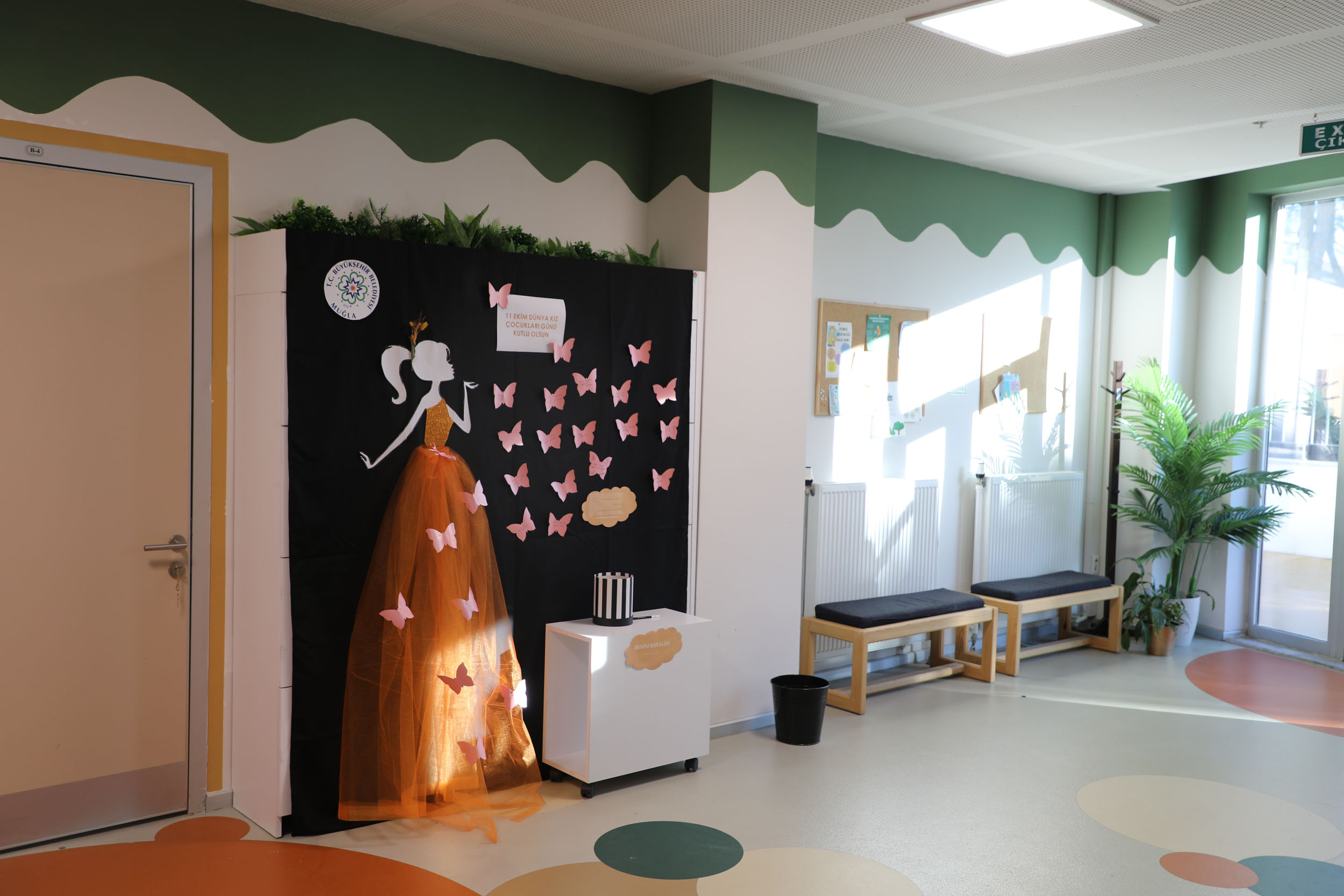 Muğla Büyükşehir Belediyesi panoları çocukların hayali oldu