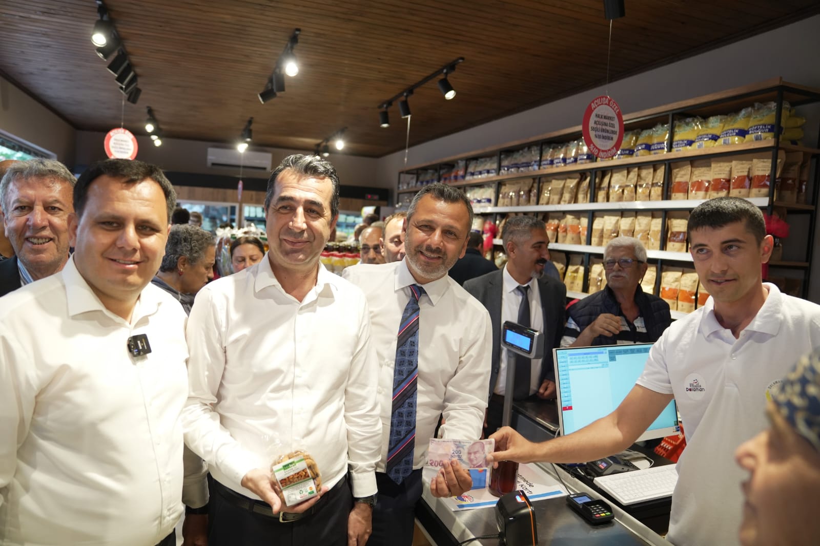 DALAMAN’DA HALK MARKET VE HALK KAFE AÇILDI