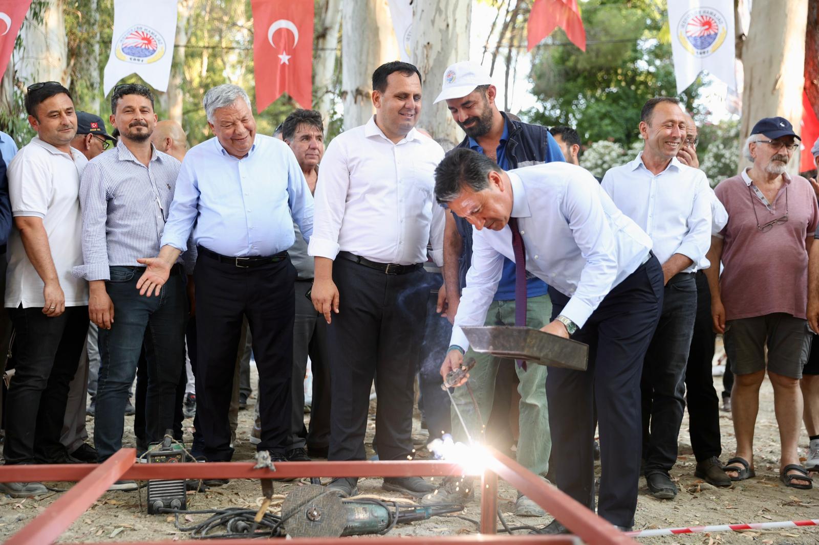 DALAMAN’IN ÇEHRESİNİ DEĞİŞTİRECEK KENT PARK PROJESİNİN TEMELİ ATILDI