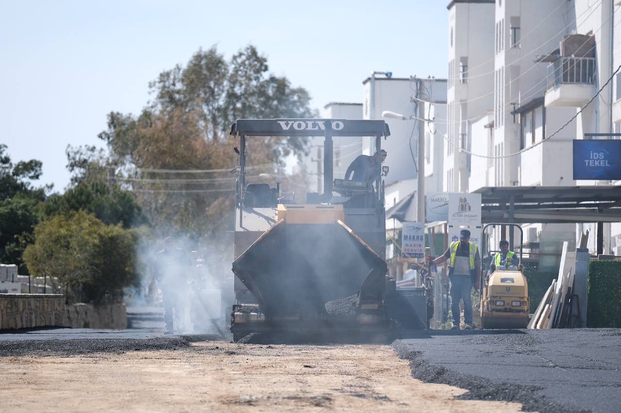 Bodrum’da Fen İşleri yoğun mesai