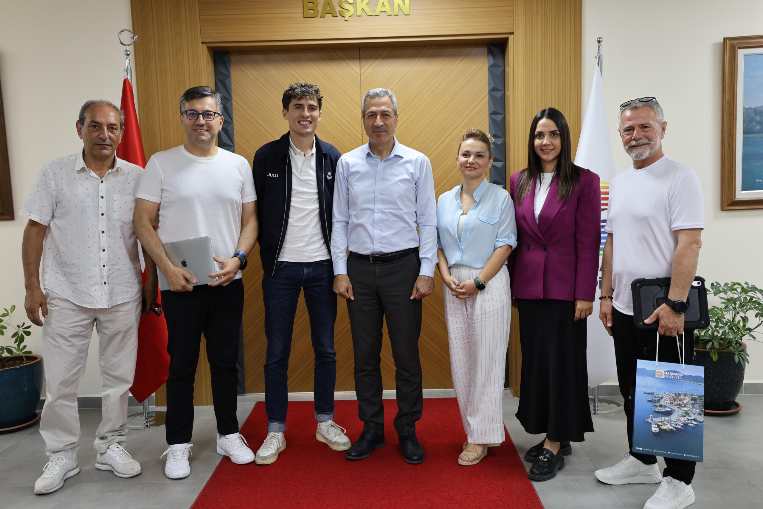 Marmaris’te önümüzdeki yıl bisiklet yarışı etabı yapılacak