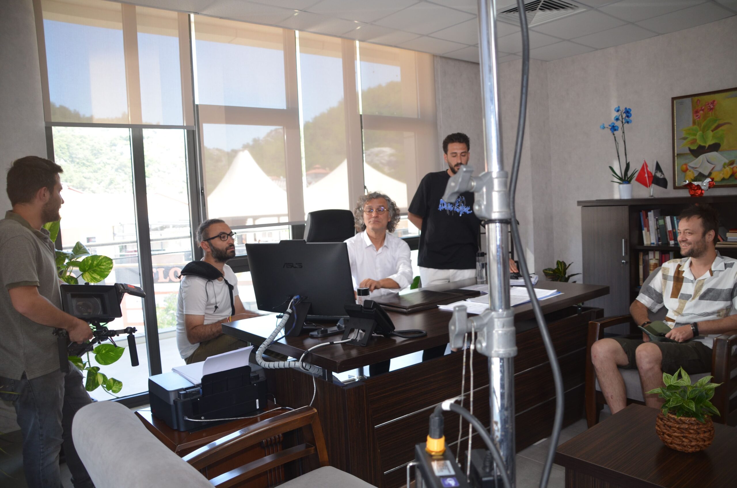 Marmaris’te dizi ve film çekimleri devam ediyor