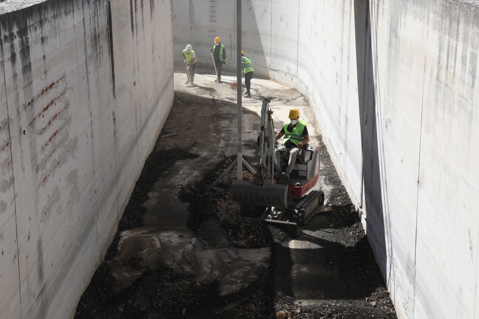 MUSKİ Arıtma Tesisleri’nde Temizlik Çalışmalarına Başladı
