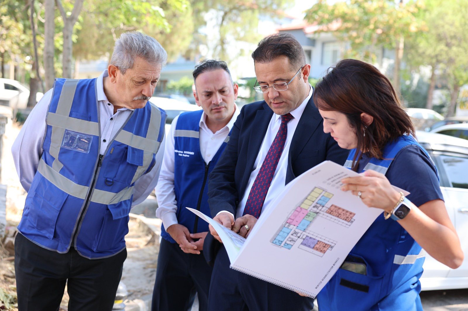Menteşe’de yatırımlar yerinde incelendi