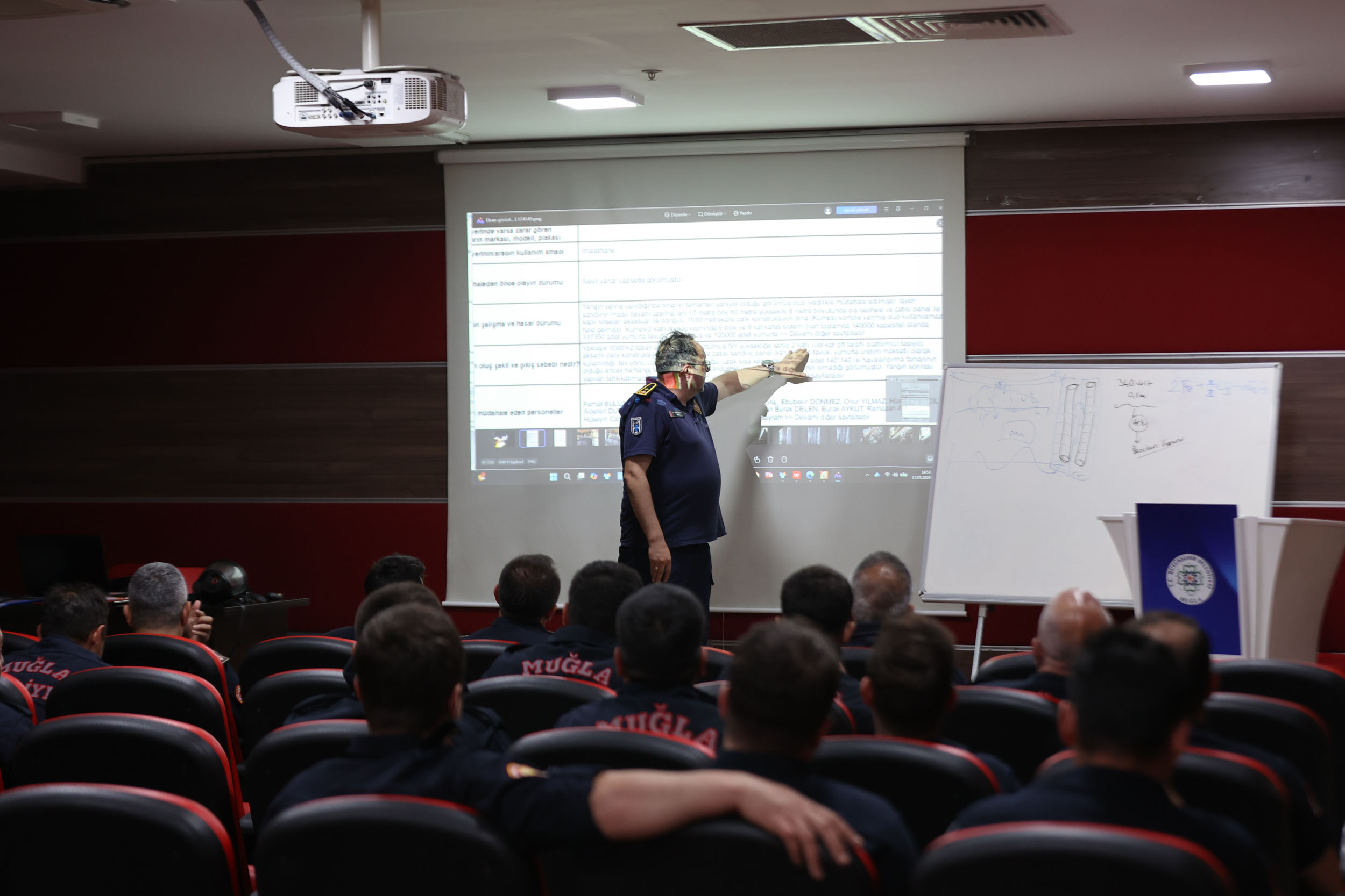Muğla Büyükşehir Belediyesi İtfaiye Personeline Kapsamlı Eğitim Desteği