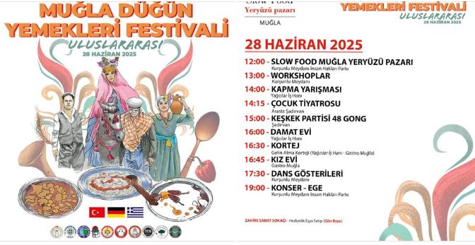 Muğla’nın düğün yemekleri tanıtılacak