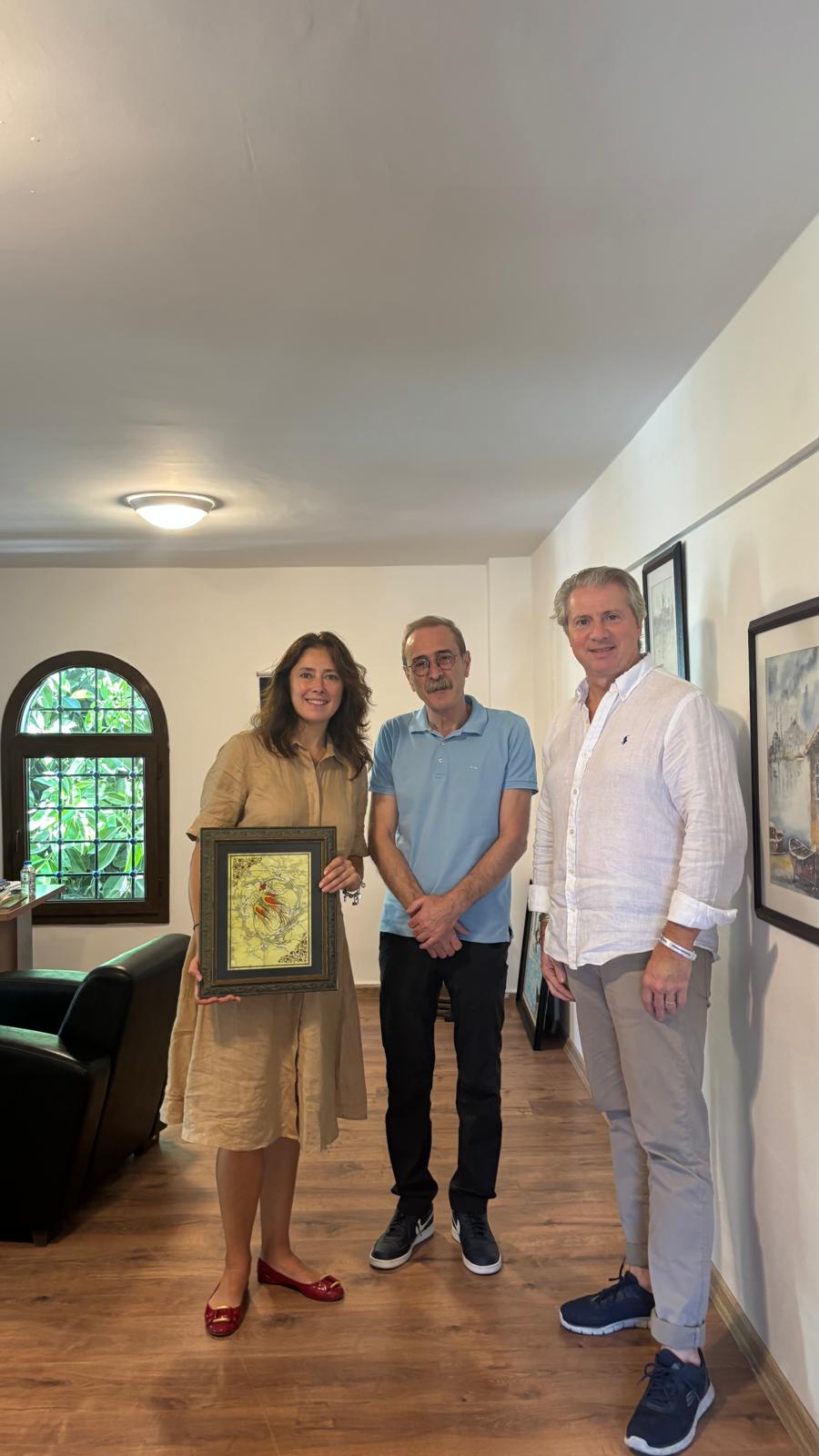 Marmaris’te dünyaca ünlü balerin eğitim için ziyarette