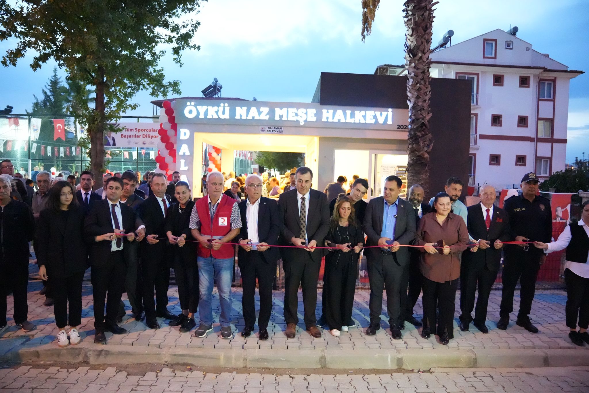 DALAMAN’DA ÖYKÜ NAS MEŞE HALKEVİ VE MERKEZ MAHALLESİ MUHTARLIK BİNASI AÇILDI