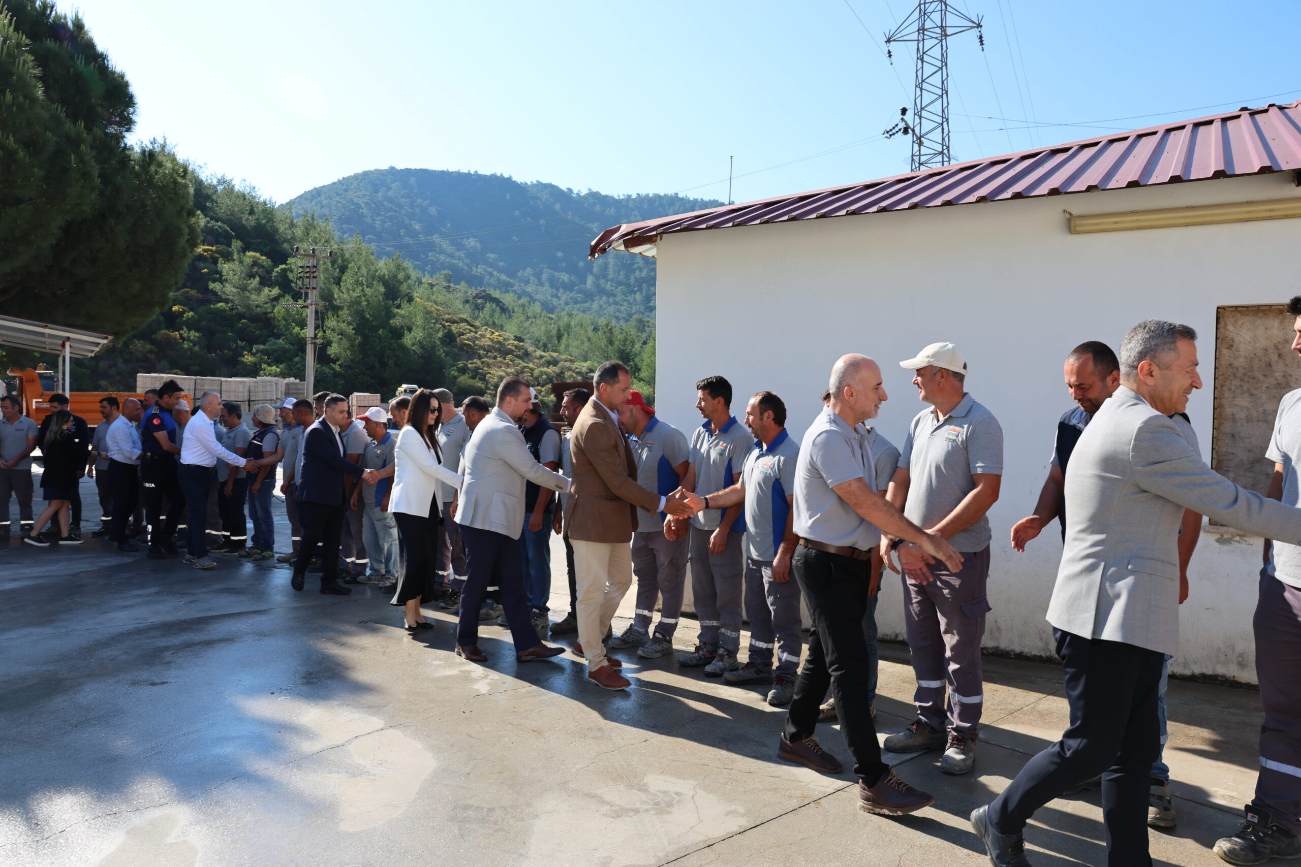 Marmaris Belediye bayramlaşması