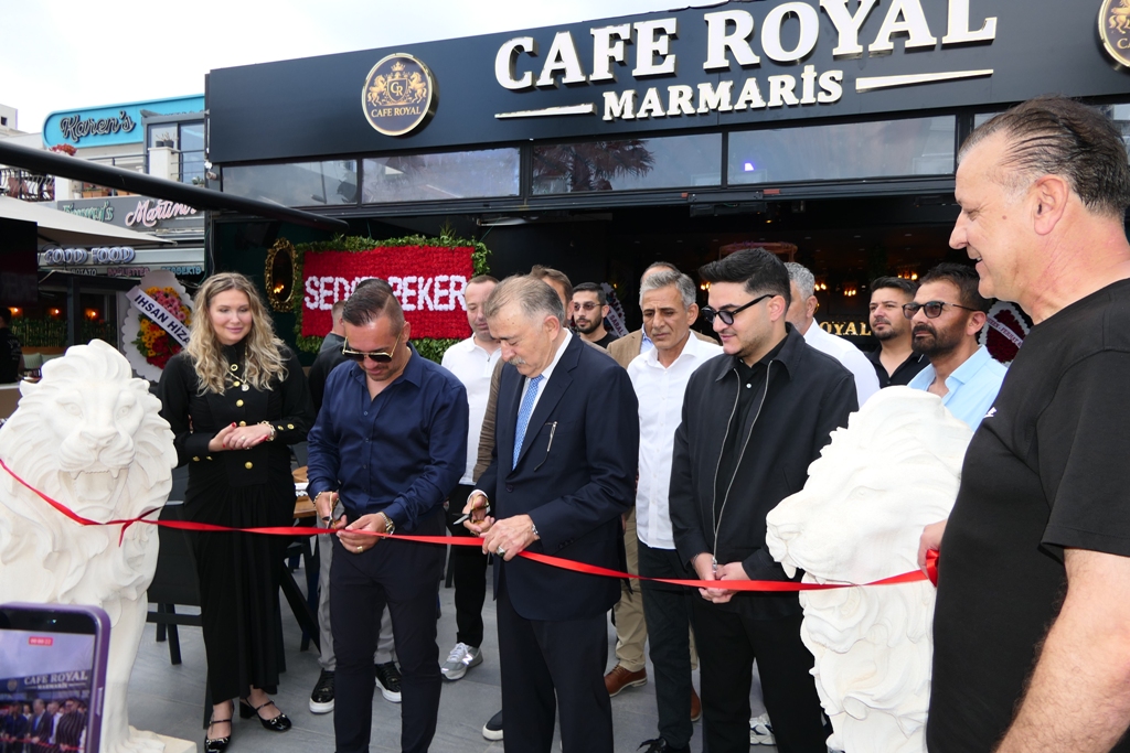 Marmaris’te Yeni Mekan Açılışı: “Cafe Royal Marmaris” Hizmete Girdi