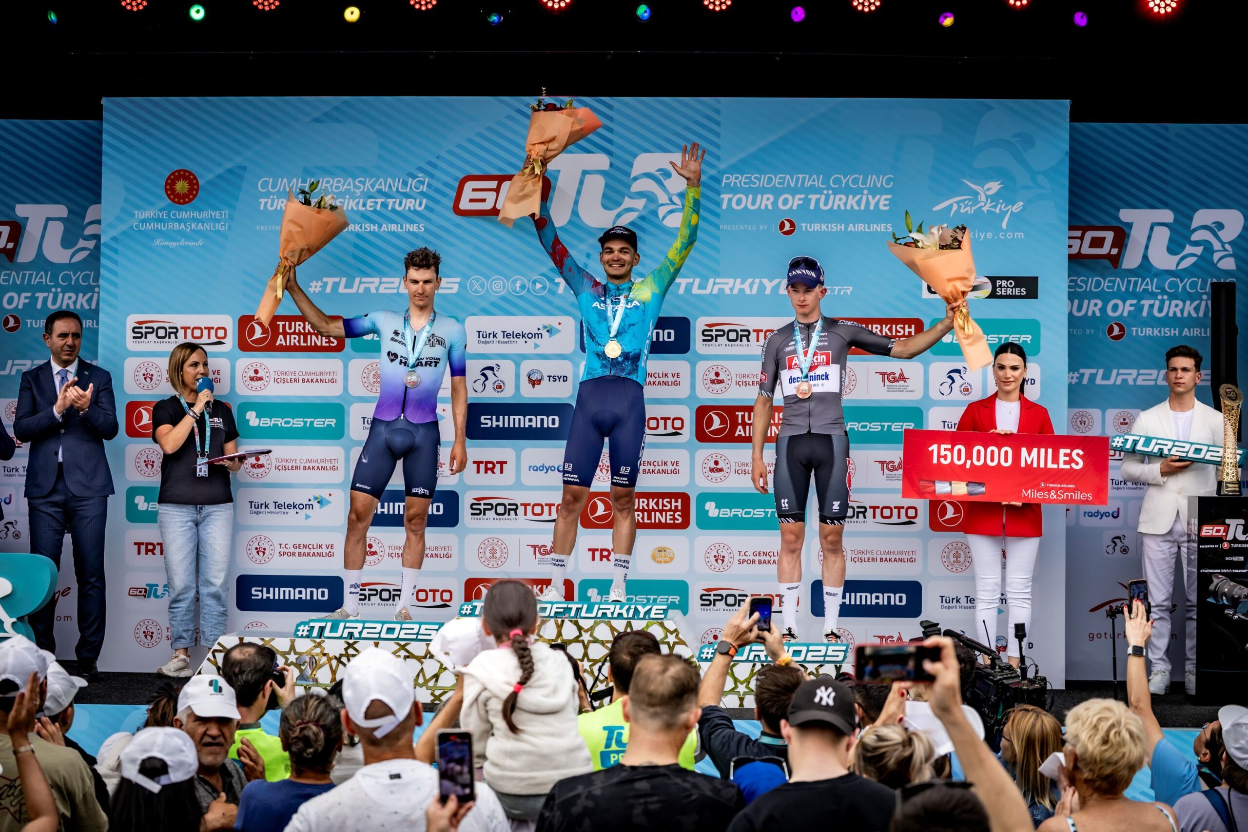 Cumhurbaşkanlığı Bisiklet Yarışı Marmaris etabını Lev Gonov kazandı 