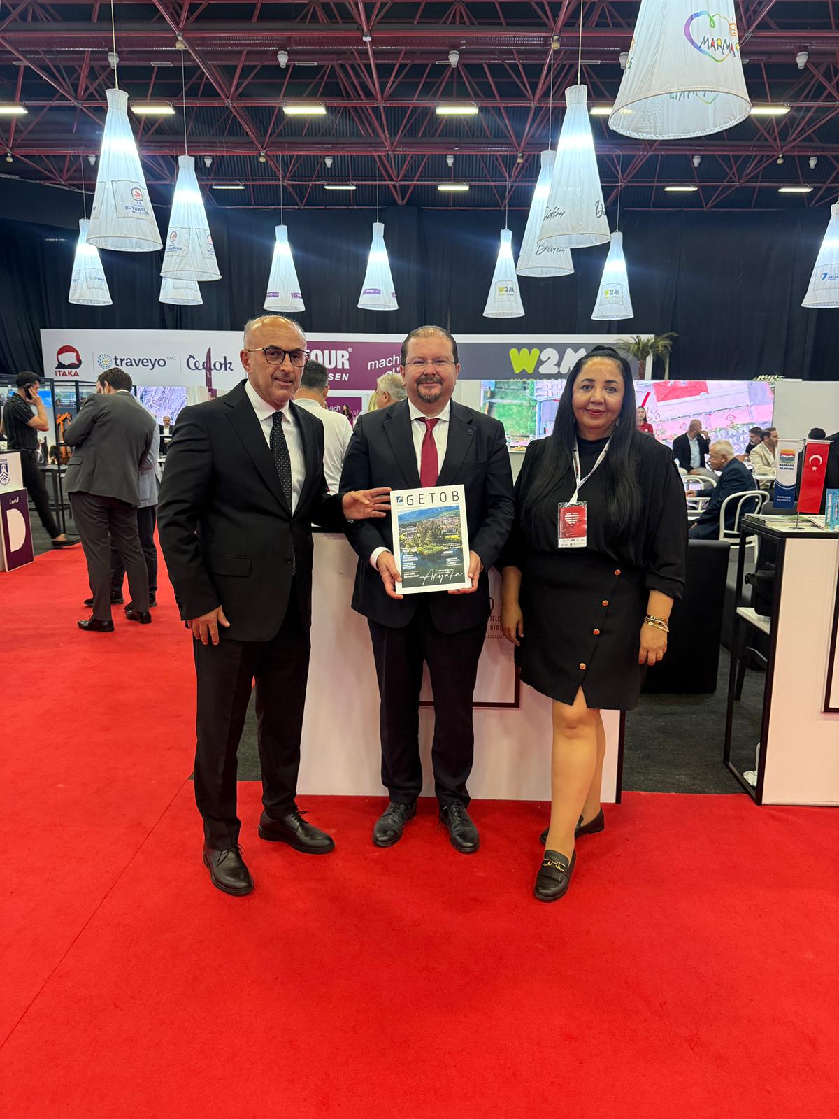 GETOB, Antalya Turizm Fuarı’nda Bölgesini Başarıyla Tanıttı