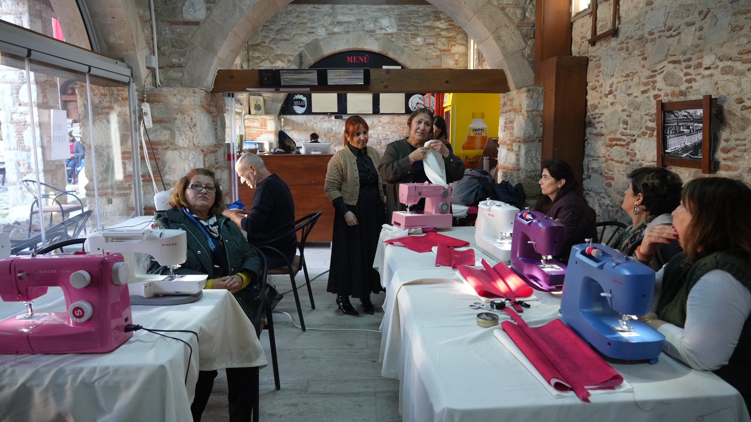 Kadınlardan workshop etkinliği