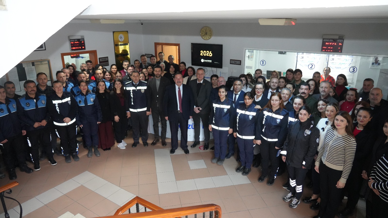 Milas Başkanı Fevzi Topuz Personelle buluştu