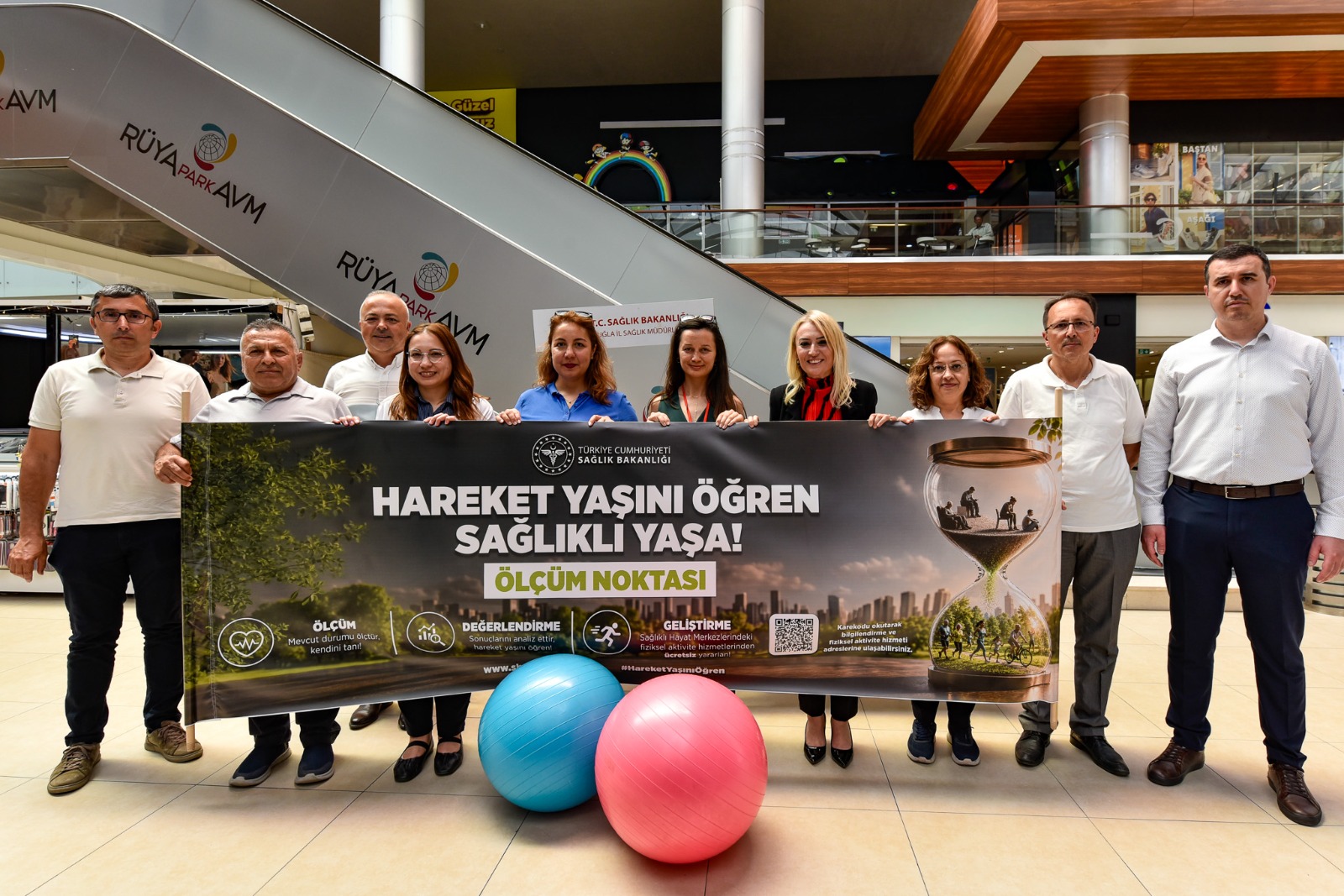 Muğla’da “Hareket Yaşını Öğren, Sağlıklı Yaşa” Etkinliği Düzenlendi