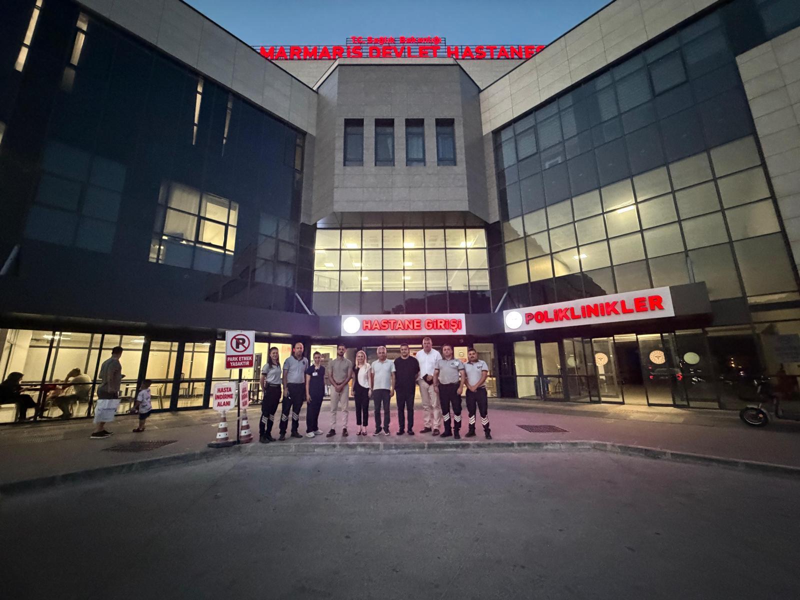 Marmaris Devlet Hastanesi denetlendi