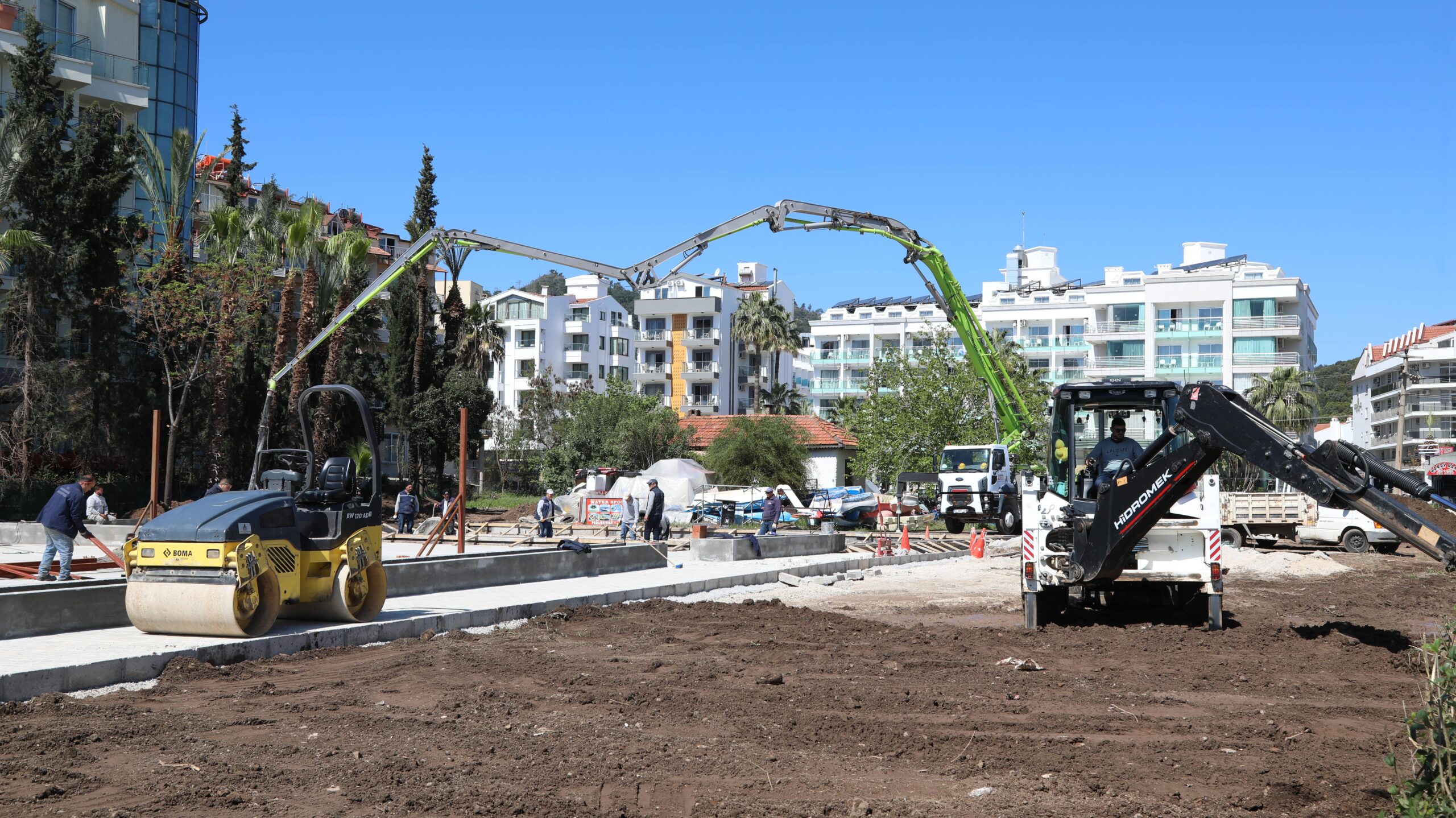 Marmaris Belediyesi yeni halk plajı hayata geçiriyor