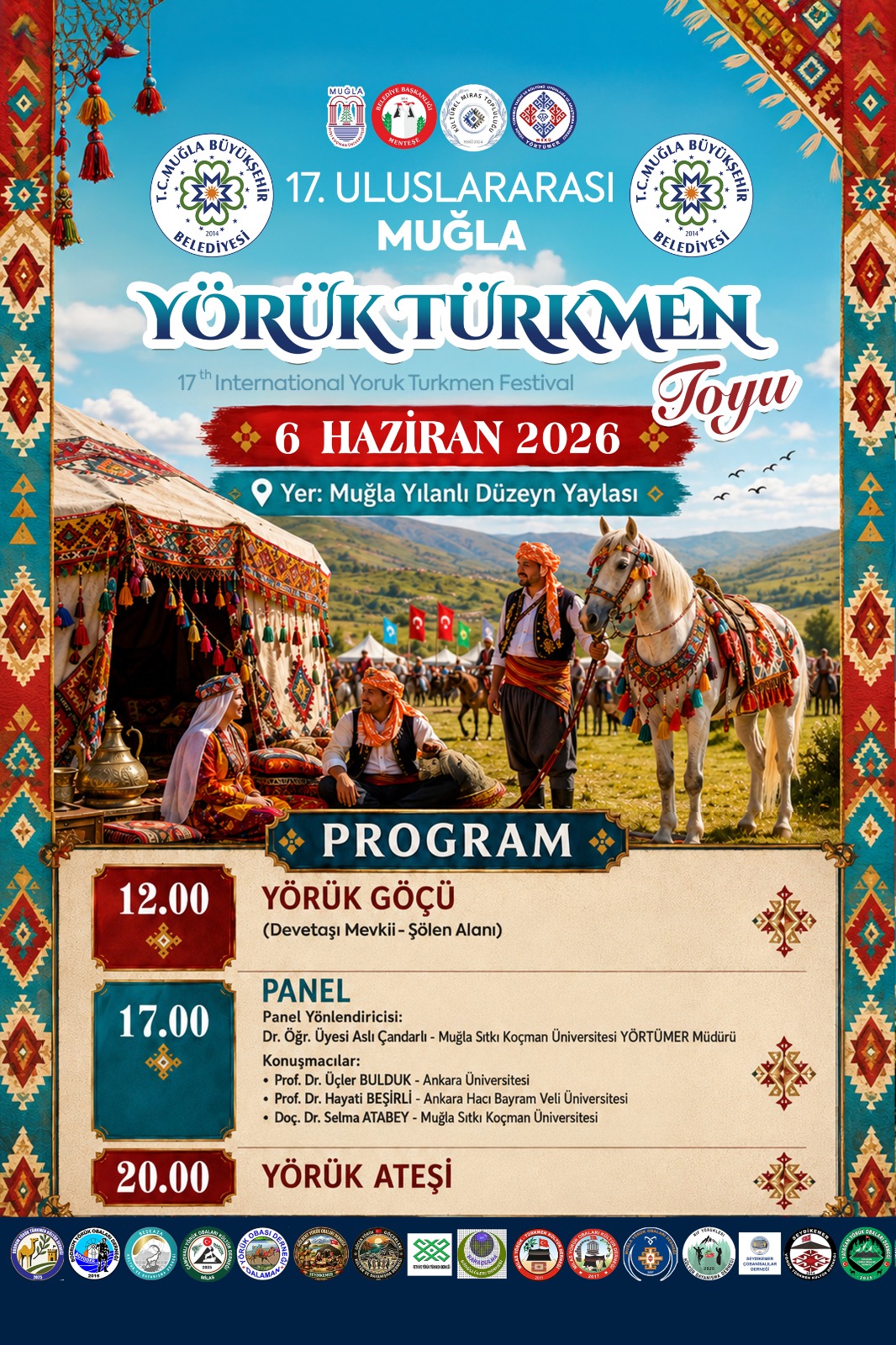 Yörük-Türkmen Mirası İki Gün Boyunca Muğla’da Yaşatılacak