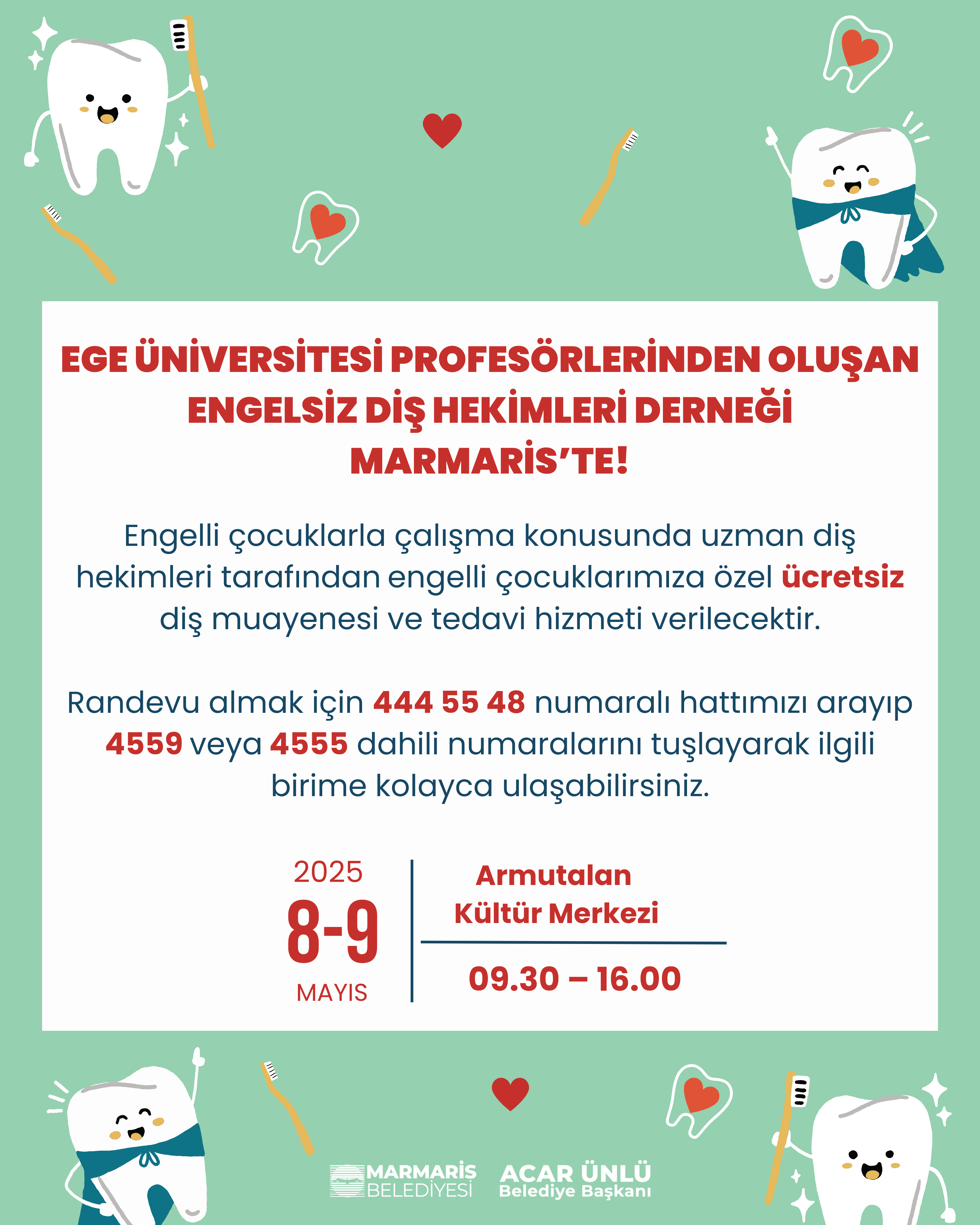 Marmaris’e Türkiye’nin başarılı diş hekimleri geliyor