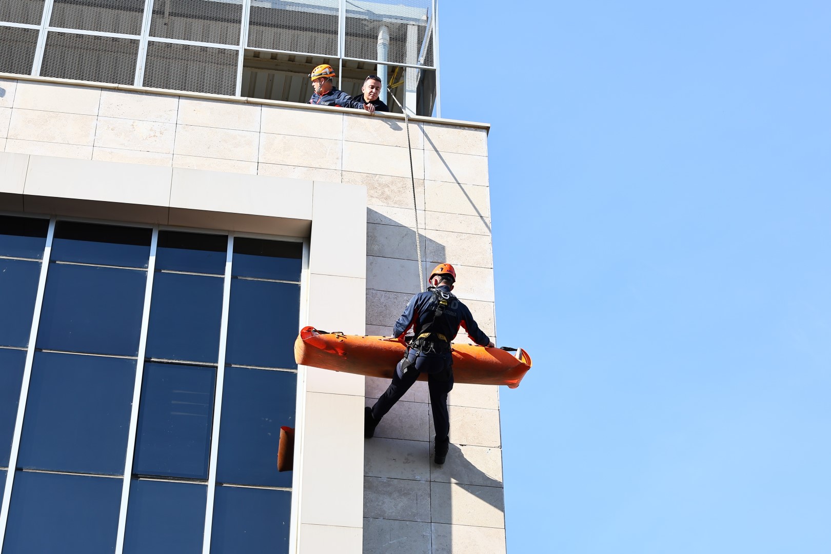 Bodrum Belediye ekibi hastane kurtarma tatbikatına katıldı