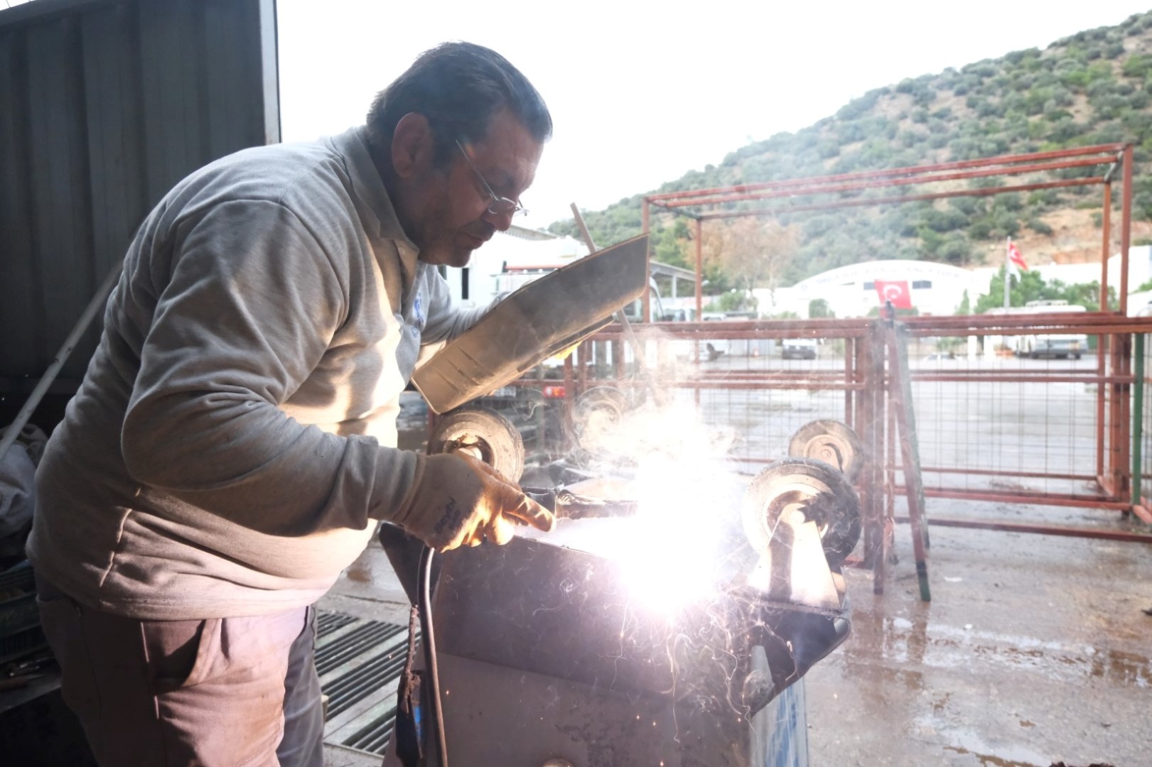 Bodrum Belediyesi’nde geri dönüşüm araçları