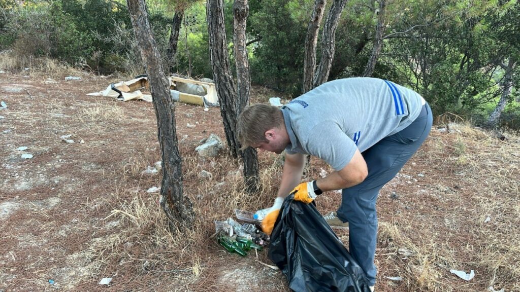 Bodrum’da yangınlara karşı genel temizlik