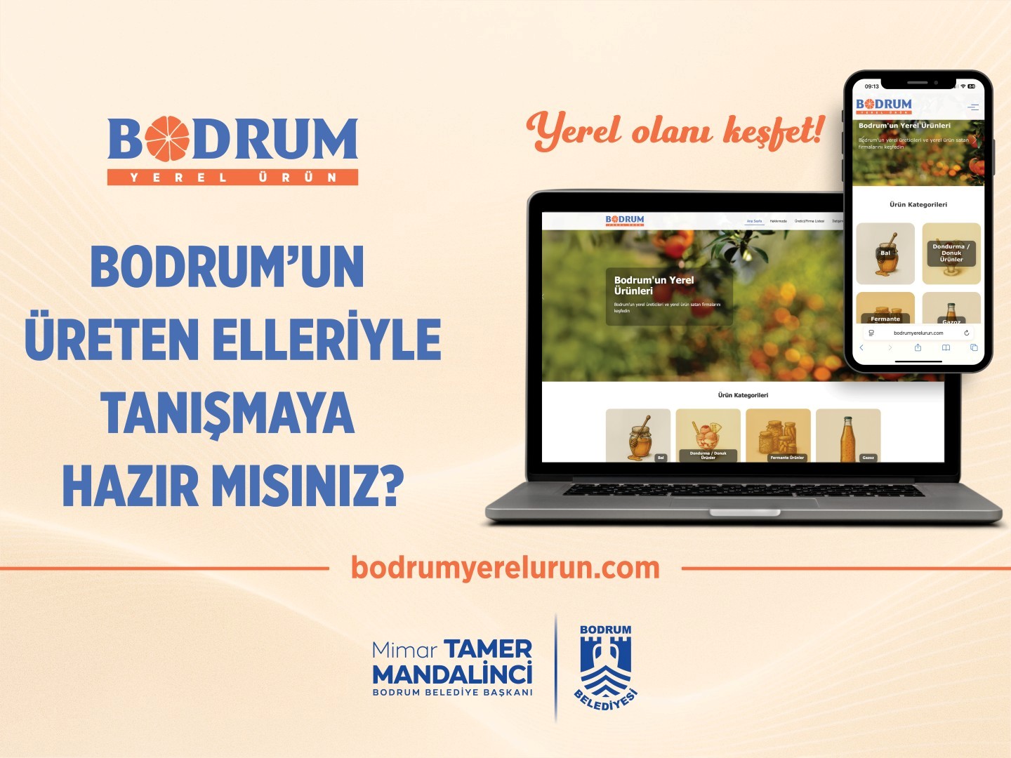 Bodrum Belediyesi üretici ve tüketici arasında köprü