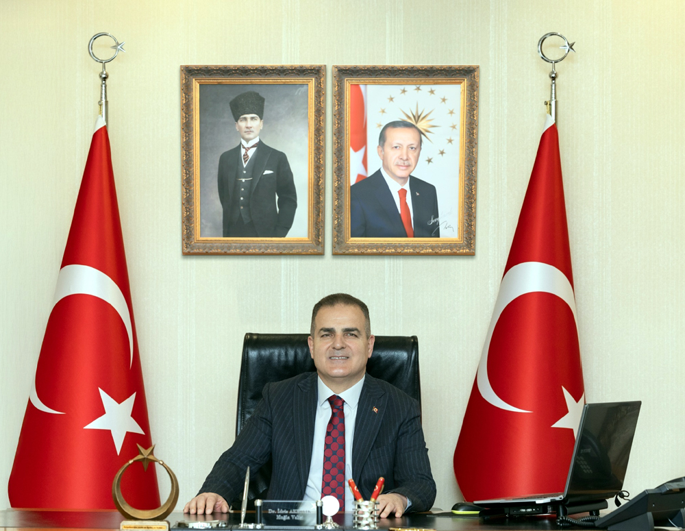 Muğla Valisi İdris Akbıyık, 19 Mayıs kutlama mesajı